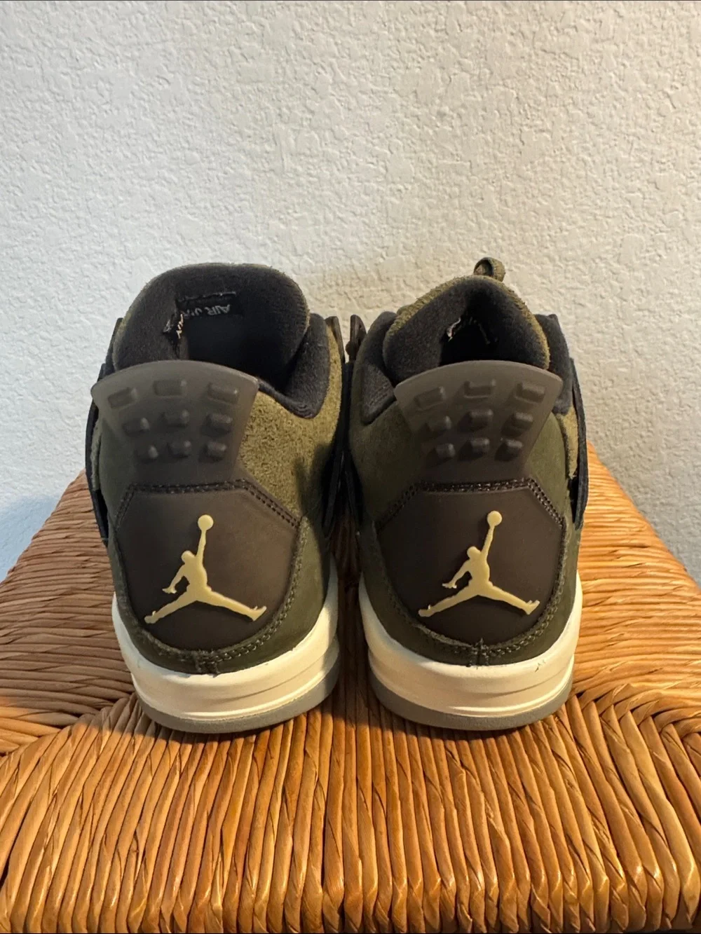 Jordan Men’s Sneakers in Olive Green and Black Accents